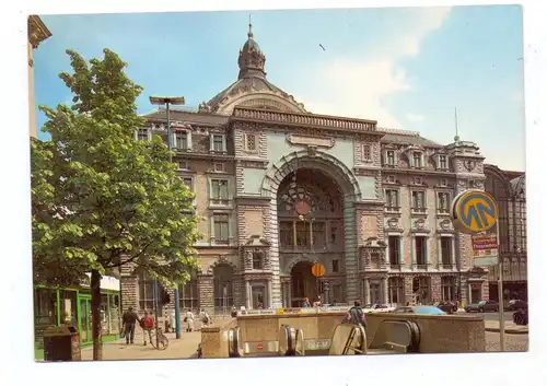 BAHNHOF / Station / La Gare -ANTWERPEN, Metro-Station