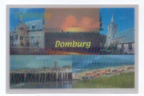 NL - ZEELAND - DOMBURG, 3D - Karte