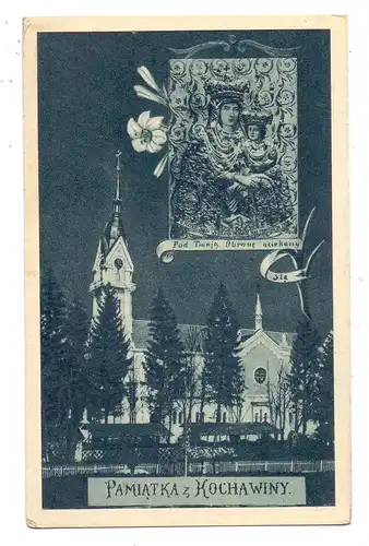 UKRAINE - KOCHAWINA, Marienbild, Kirche
