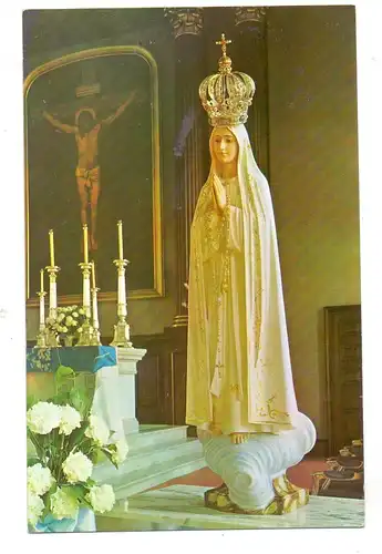 USA - MISSOURI - ST. LOUIS, Statue of our Lady of Fatima, Basilica of St. Louis