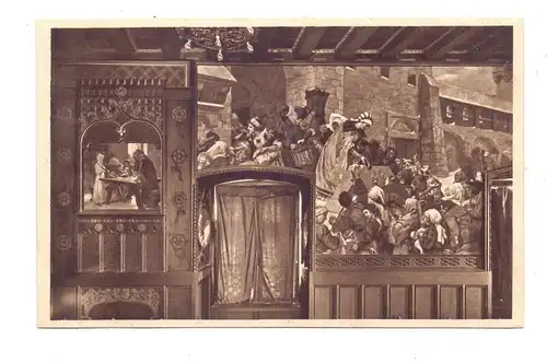 5650 SOLINGEN - BURG, Schloss Burg, Brotverteilung an Arme