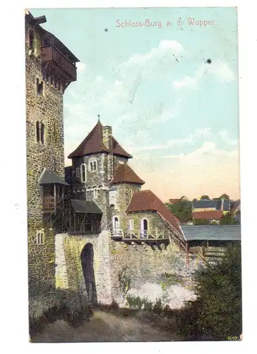 5650 SOLINGEN - BURG, Schloss Burg, 1911