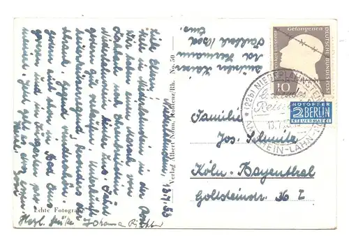 5420 LAHNSTEIN, Burg Lahneck, 1953