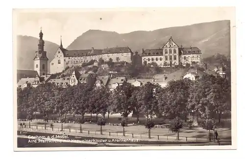5590 COCHEM, Alte Pfarrkirche, Kapuzinerkloster und Krankenhaus, 1936