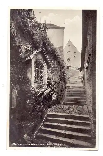 5590 COCHEM, Alte Klostertreppe, 1936