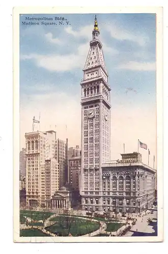 USA - NEW YORK CITY - LONG ISLAND CITY, Metropolitan Building, 1921