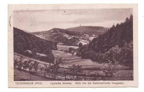 4930 DETMOLD, Blick vom Hangstein, 1921