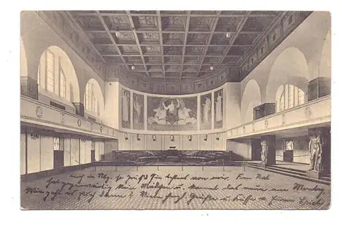 8000 MÜNCHEN, Kgl. Universität, Grosse Aula, 1921