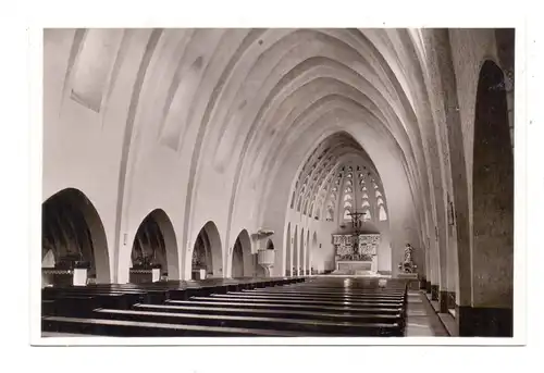 6250 LIMBURG, Pallotiner Kloster, Innenansicht, Photo-AK 1953