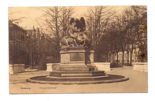 2000 HAMBURG - ROTHERBAUM, Johannes Schilling Kriegerdenkmal, 1915