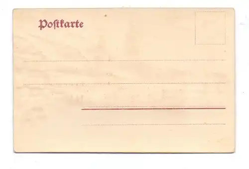 0-9262 FRANKENBERG, Marktplatz, geprägt / embossed / relief, ca. 1905