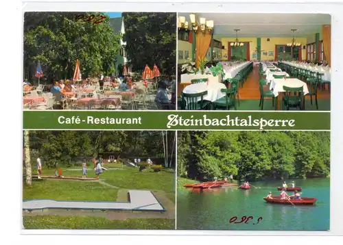 5350 EUSKIRCHEN - KIRCHHEIM, Steinbach Talsperre, Cafe Restaurant, Minigolf