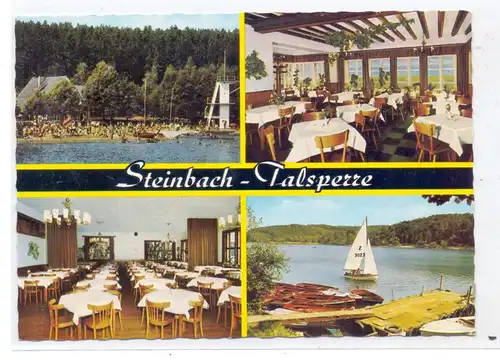 5350 EUSKIRCHEN - KIRCHHEIM, Steinbach Talsperre, Gaststätte 1969