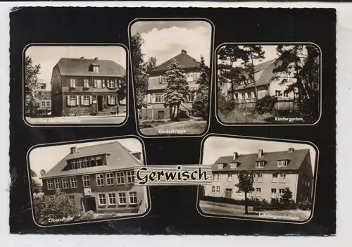 0-3104 BIEDERITZ - GERWISCH, Oberschule, Rat der Gemeinde....., 1963
