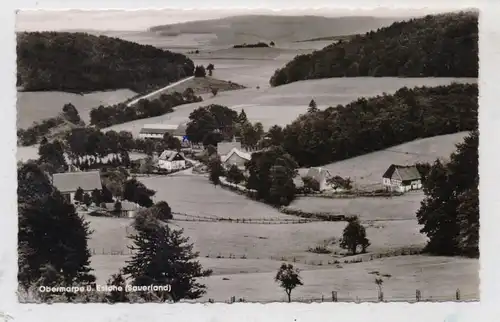 5779 ESLOHE - OBERMARPE, Dorfansicht, Gasthof Henders, Landpoststempel, 1960