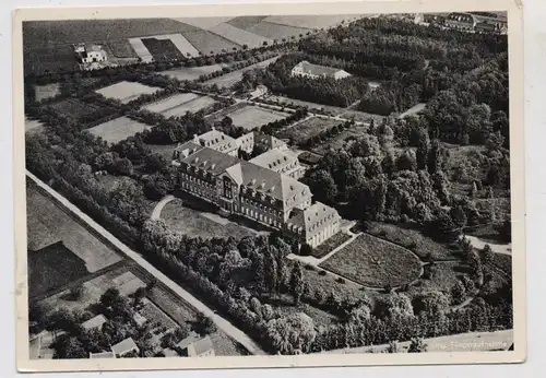 5300 BONN - BEUEL - PÜTZCHEN, Herz-Jesu-Kloster und Umgebung, Luftaufnahme