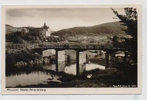 5483 BAD NEUENAHR - AHRWEILER - Ahrbrücke, Kloster Kalvarienberg, 1941