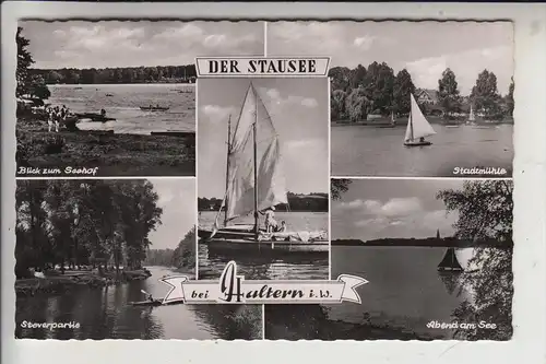 4358 HALTERN, Stausee, Mehrbildkarte