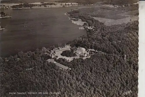 4358 HALTERN, Hotel Seehof, Luftaufnahme
