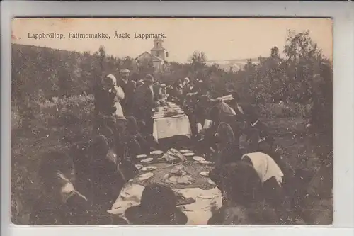 S 91281 VILHELMINA - FATTMOMAKKE, Lappbröllop