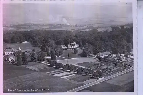 CH 1196 GLAND, Vue airienne de la Lignierie, 1954