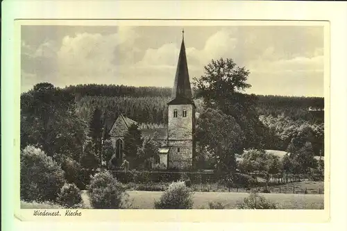 5275 BERGNEUSTADT - WIEDENEST, Kirche, 1952
