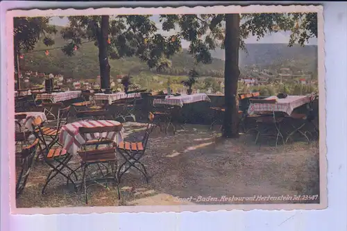 CH 5408 ENNETBADEN, Restaurant Hertenstein, 1956
