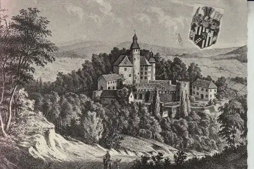 5223 NÜMBRECHT, Historische Ansicht Schloss Homburg, 1967