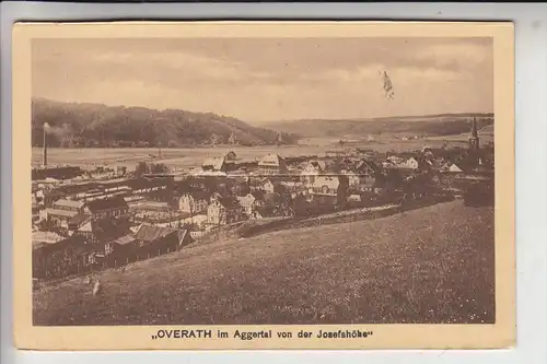 5063 OVERATH, Ortsansicht von der Josefshöhe, Schnitt