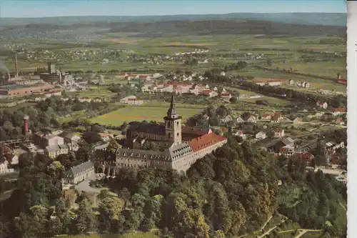 5200 SIEGBURG, Abtei Michaelsberg Luftaufnahme 1959