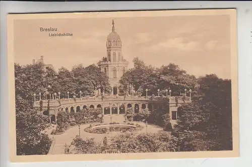 SCHLESIEN - NIEDERSCHLESIEN - BRESLAU / WROCLAW, Liebichshöhe