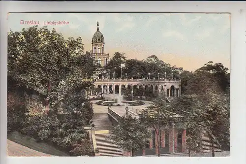 SCHLESIEN - NIEDERSCHLESIEN - BRESLAU / WROCLAW, Liebigshöhe 1911