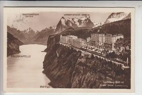CH 6377 SEELISBERG, Grand Hotel Sonnenberg 192...