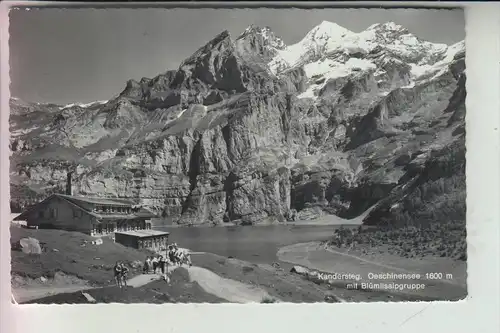 CH 3718 KANDERSTEG, Oeschinensee 1965