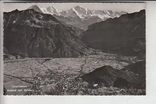 CH 3800 INTERLAKEN, Blick vom Harder