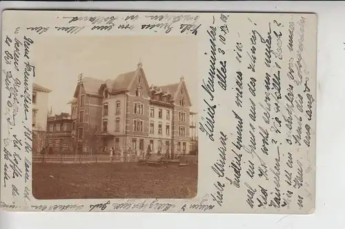 CH 8000 ZÜRICH, Photo-AK, Neumünsterallee 3, 10.12.1905