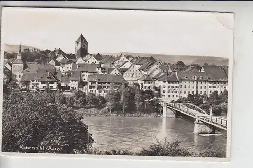 CH 5466 KAISERSTUHL, Ortsansicht, Druckstelle