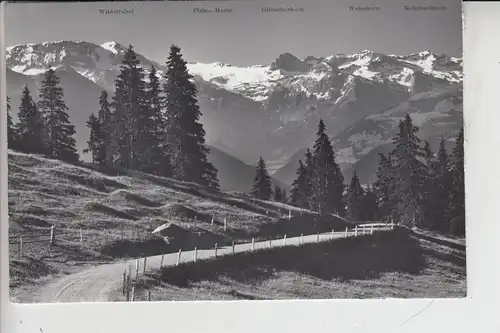 CH 3775 LENK, Die Jaunpaas - Strasse