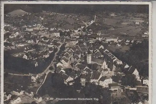 CH 9220 BISCHOFSZELL, Fliegeraufnahme 1946, Briefmarke fehlt