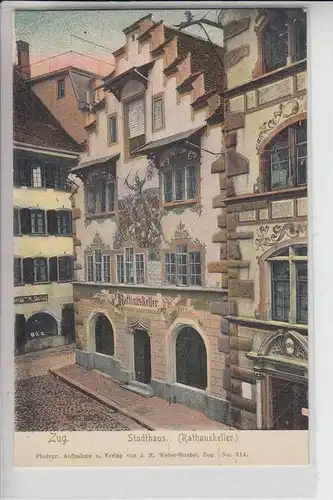 CH 6300 ZUG, Stadthaus Rathauskeller