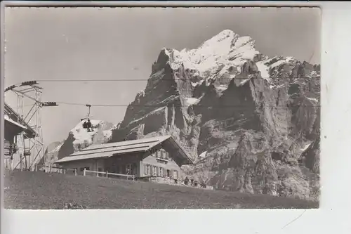 CH 3818 GRINDELWALD, Firstbahn, Sation Bort mit Wetterhorn
