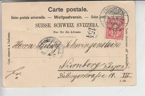 CH 6390 ENGELBERG, Ortsansicht 1901