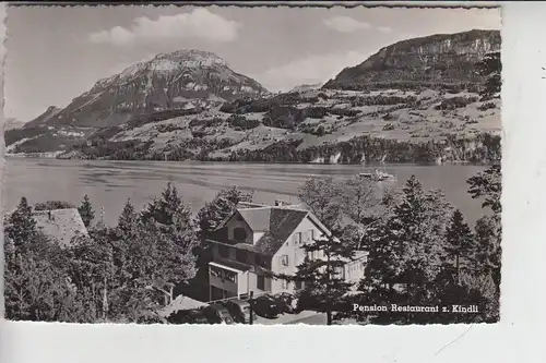 CH 6442 GERSAU - BRUNNEN, Pension Restaurant zum Kindli 1957