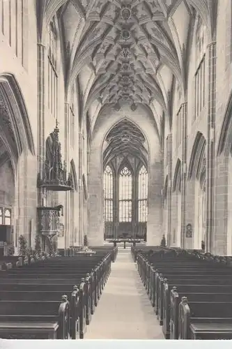 CH 3000 BERN, Münster, Innenansicht