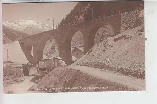 CH 3916 FERDEN - GOPPENSTEIN, Brücke am der Lötschberglinie