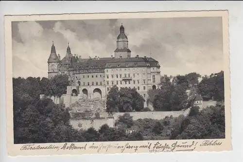 SCHLESIEN - NIEDERSCHLESIEN - FÜRSTENSTEIN - Schloss 1939