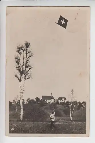 CH 6210 SURSEE - MARIA ZELL, Fahnenschwinger Sepp Stalder, Briefmarke fehlt