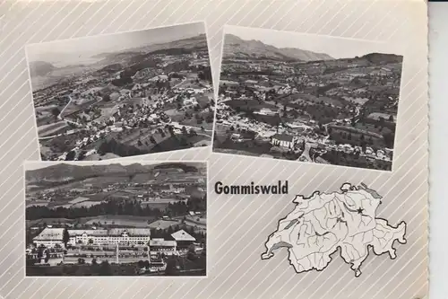CH 8737 GOMMISWALD, Mehrbildkarte 196.., Briefmarke fehlt