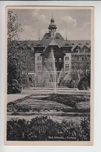 NIEDER-SCHLESIEN - BAD ALTHEIDE, Kurhaus 1944