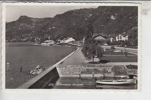 CH 1844 VILLENEUVE, Les quais, 1958